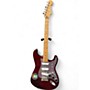Used Fender Mexican Standard Stratocaster Red Solid Body Electric Guitar Red