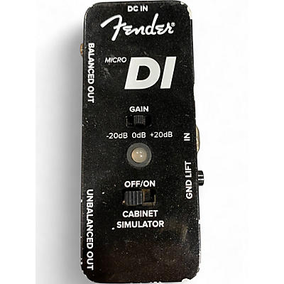 Used Fender Micro DI Effect Pedal