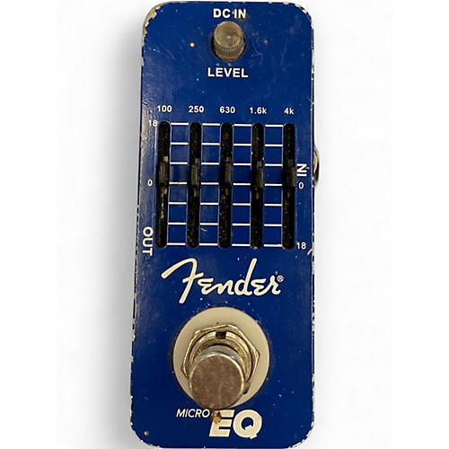Used Fender Micro EQ Pedal