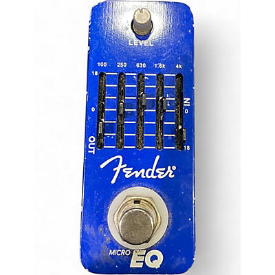 Used Fender Micro EQ Pedal