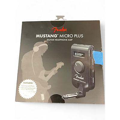 Used Fender Micro Plus Headphone Amp Battery Powered Amp