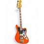 Used Fender Mike Kerr Jaguar Bass tigers blood orange Electric Bass Guitar tigers blood orange
