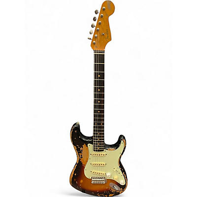 Used Fender Mike McCready Stratocaster 3 Color Sunburst Solid Body Electric Guitar