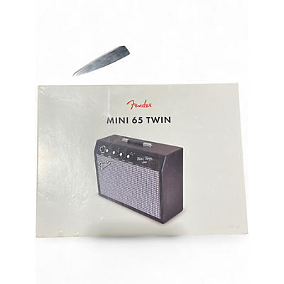 Used Fender Mini 65 Twin Battery Powered Amp