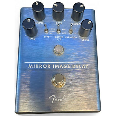 Used Fender Mirror Image Delay Effect Pedal