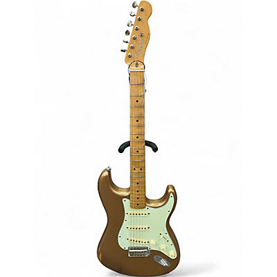 Used Fender Mischief Maker Copper Gold Solid Body Electric Guitar