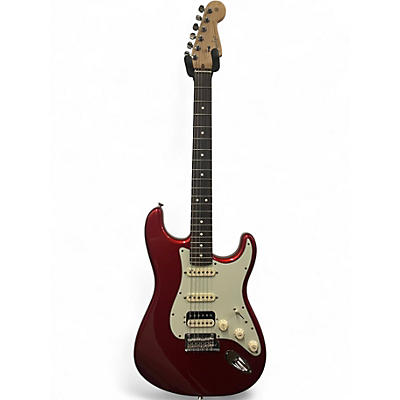 Used Fender Mod Shop HSS Stratocaster Candy Apple Red Solid Body Electric Guitar