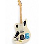 Used Fender Mod Shop Left Handed Jaguar Olympic White Solid Body Electric Guitar Olympic White