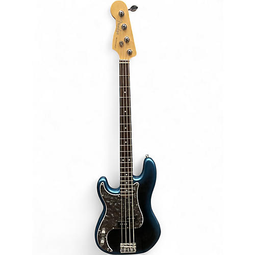 Used Fender Mod Shop Precision Bass Left Handed Dark Knight Electric Bass Guitar Dark Knight