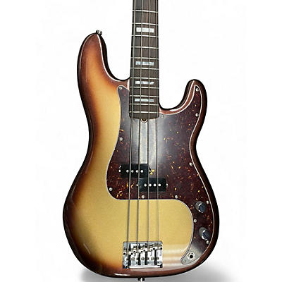 Used Fender Mod Shop Precission  Mocha Burst Electric Bass Guitar
