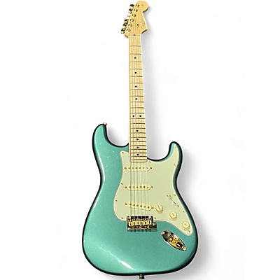 Used Fender Mod Shop Stratocaster Green Solid Body Electric Guitar