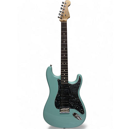 Fender Used Fender Mod Shop Stratocaster HSS Hardtail Sonic Blue Solid Body Electric Guitar Sonic Blue