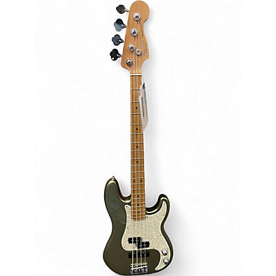 Used Fender Mod Shop precision bass  Jade Pearl Metallic Electric Bass Guitar