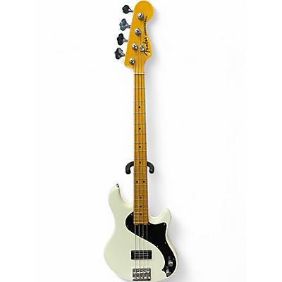 Used Fender Modern Player Dimension Bass Olympic White Electric Bass Guitar