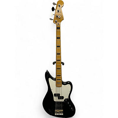 Fender Used Fender Modern Player Jaguar Bass Black Electric Bass Guitar