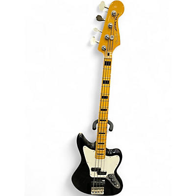 Used Fender Modern Player Jaguar Bass Black Electric Bass Guitar