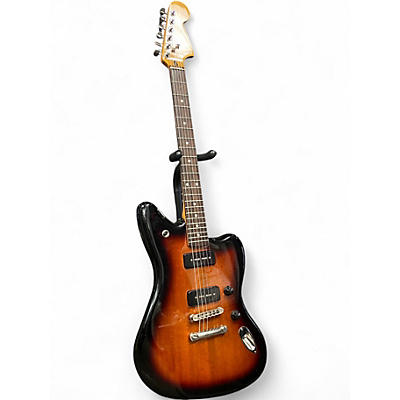 Used Fender Modern Player Jaguar Chocolate Burst Solid Body Electric Guitar