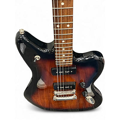 Used Fender Modern Player Jaguar Sunburst Solid Body Electric Guitar