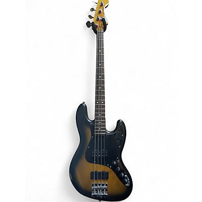 Used Fender Modern Player Jazz Bass 2 Color Sunburst Electric Bass Guitar