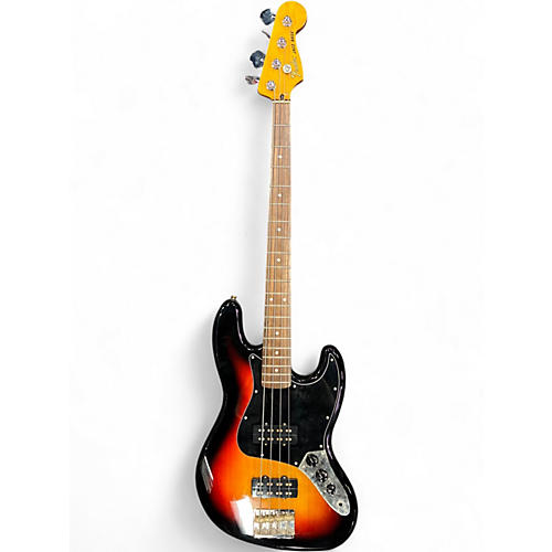 Used Fender Modern Player Jazz Bass 3 Color Sunburst Electric Bass Guitar 3 Color Sunburst