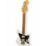 Used Fender Modern Player Jazzmaster Black and White Solid Body Electric Guitar Black and White
