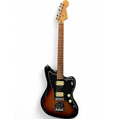 Used Fender Modern Player Jazzmaster HH 3 Tone Sunburst Solid Body Electric Guitar
