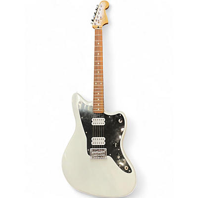 Used Fender Modern Player Jazzmaster HH White Solid Body Electric Guitar
