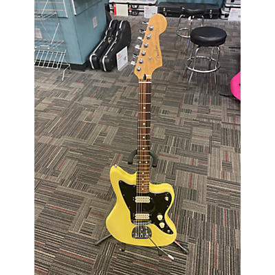 Fender Used Fender Modern Player Jazzmaster HH Yellow Solid Body Electric Guitar