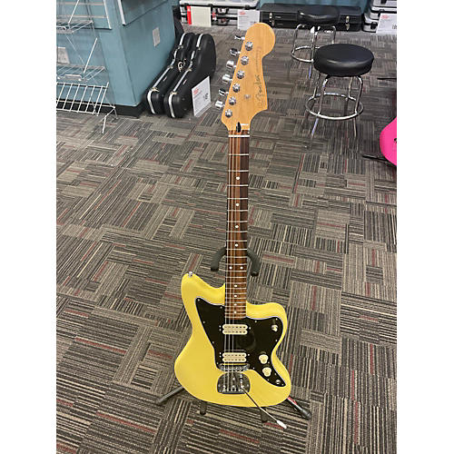 Fender Used Fender Modern Player Jazzmaster HH Yellow Solid Body Electric Guitar Yellow