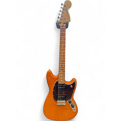 Used Fender Modern Player Mustang Aged Natural Solid Body Electric Guitar