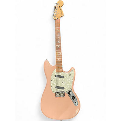 Used Fender Modern Player Mustang PINK Solid Body Electric Guitar