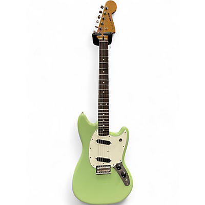 Used Fender Modern Player Mustang Seafoam Green Solid Body Electric Guitar