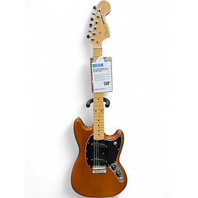 Used Fender Modern Player Mustang Walnut Solid Body Electric Guitar