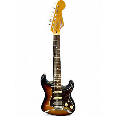 Used Fender Modern Player Short Scale Stratocaster 2 Color Sunburst Electric Guitar