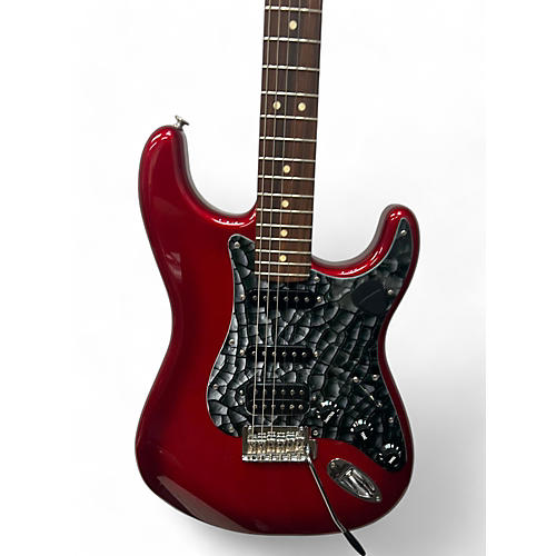 Fender Used Fender Modern Player Stratocaster HSS Candy Apple Red Solid Body Electric Guitar Candy Apple Red