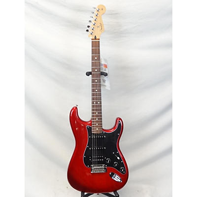 Fender Used Fender Modern Player Stratocaster HSS Candy Red Burst Solid Body Electric Guitar