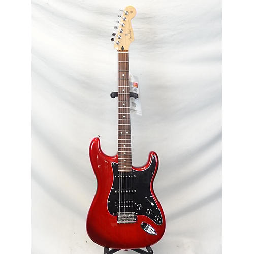 Fender Used Fender Modern Player Stratocaster HSS Candy Red Burst Solid Body Electric Guitar Candy Red Burst