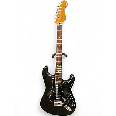 Used Fender Modern Player Stratocaster Trans Charcoal Solid Body Electric Guitar