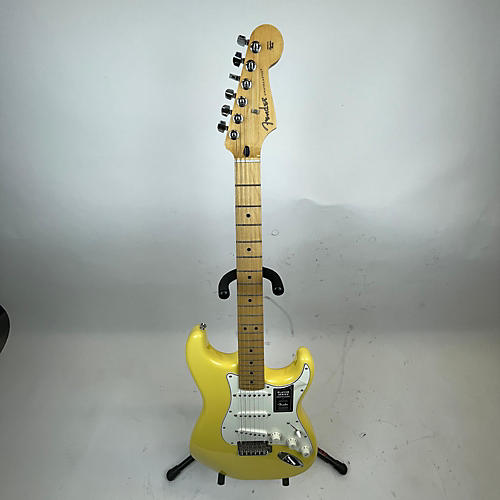 Fender Used Fender Modern Player Stratocaster Yellow Solid Body Electric Guitar Yellow