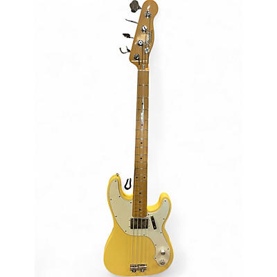 Used Fender Modern Player Telecaster Bass Cream Electric Bass Guitar