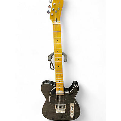 Used Fender Modern Player Telecaster Plus Black Solid Body Electric Guitar