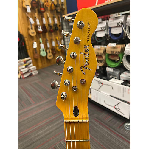 Fender Used Fender Modern Player Telecaster Plus Brown Sunburst Solid Body Electric Guitar Brown Sunburst