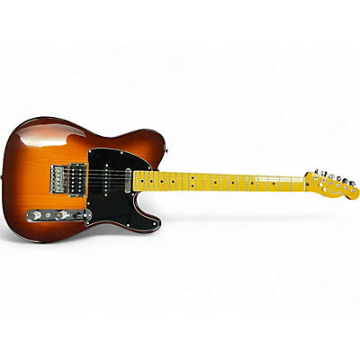 Used Fender Modern Player Telecaster Plus Honey Burst Solid Body Electric Guitar