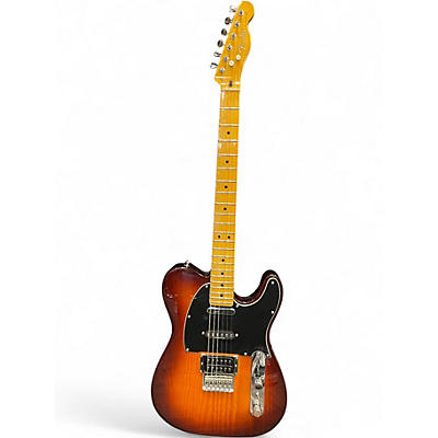 Used Fender Modern Player Telecaster Plus Honey Burst Solid Body Electric Guitar
