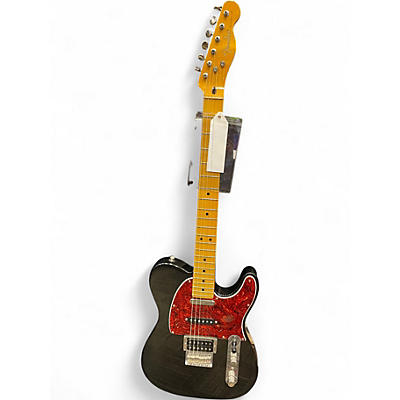 Used Fender Modern Player Telecaster Plus Plus charcoal transparent Solid Body  Solid Body Electric Guitar