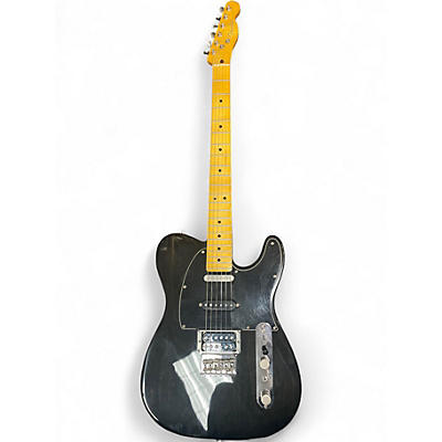 Used Fender Modern Player Telecaster Plus Trans Black Solid Body Electric Guitar