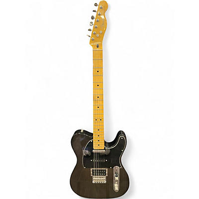 Used Fender Modern Player Telecaster Plus charcoal transparent Solid Body Electric Guitar