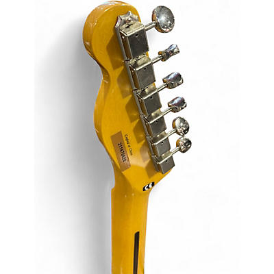 Used Fender Modern Player Telecaster Thinline Deluxe 2 Tone Sunburst Hollow Body Electric Guitar