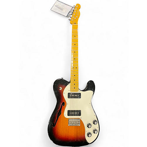 Fender Used Fender Modern Player Telecaster Thinline Deluxe 3 Color Sunburst Hollow Body Electric Guitar 3 Color Sunburst