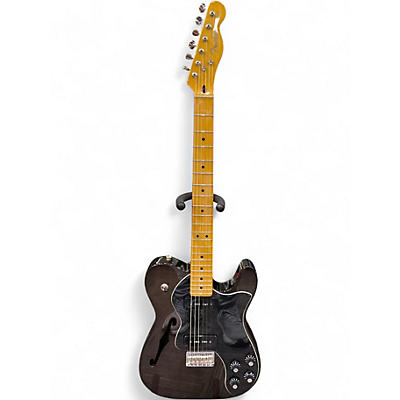 Used Fender Modern Player Telecaster Thinline Deluxe Natural Hollow Body Electric Guitar